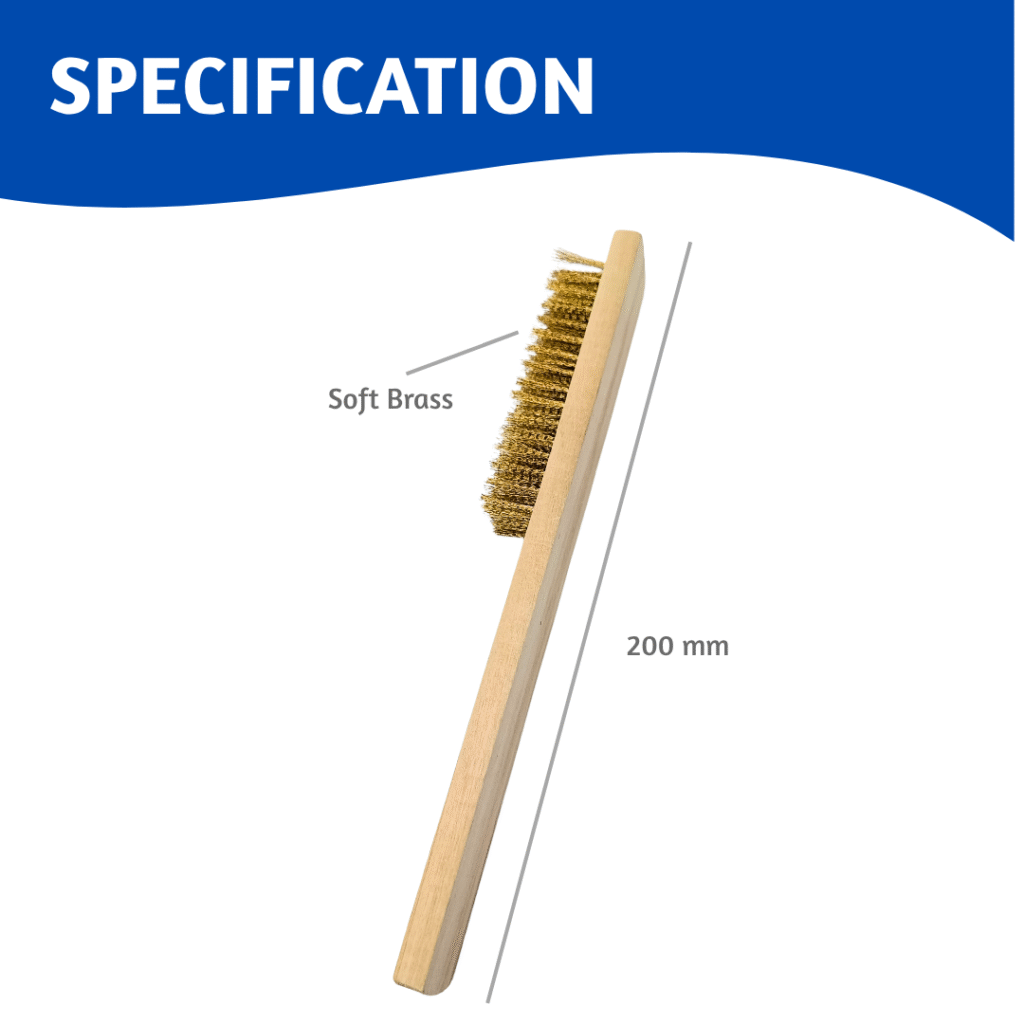 Brass Wire Brush | Horizon Spares