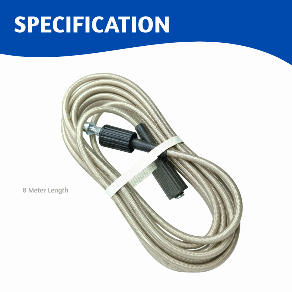 Hose Pipe For Pressure Washer 8m