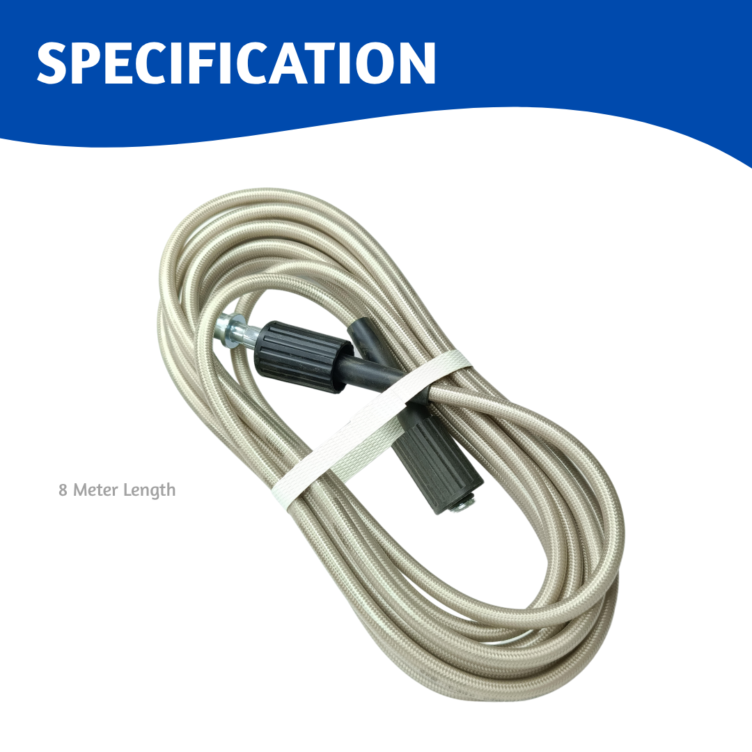 Hose Pipe For Pressure Washer 8m
