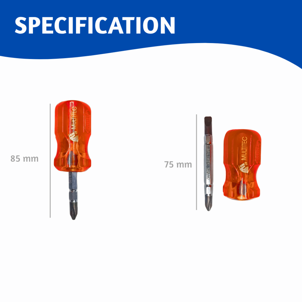Stubby Screwdriver Multitec STB-110 | Horizon Spares