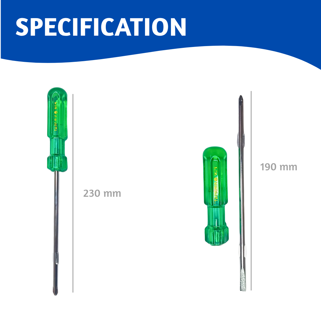 Taparia Screwdriver 6" C905BP | Horizon Spares