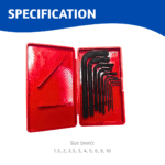Allen Wrench Set 9pc | Horizon Spares