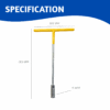 T Handle Socket Wrench 11mm | Horizon Spares