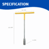 Socket Spanner T Type 14mm | Horizon Spares