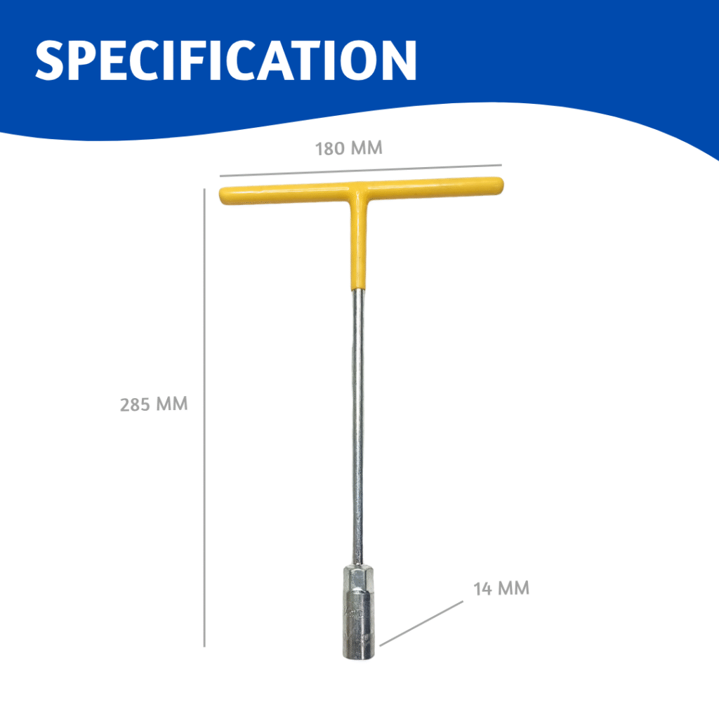 Socket Spanner T Type 14mm | Horizon Spares