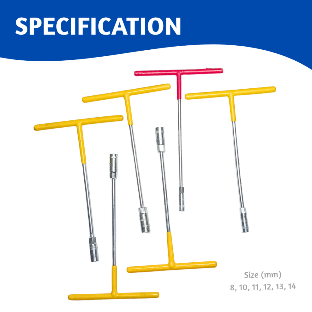 T Handle Socket Set (6 pc) | Horizon Spares