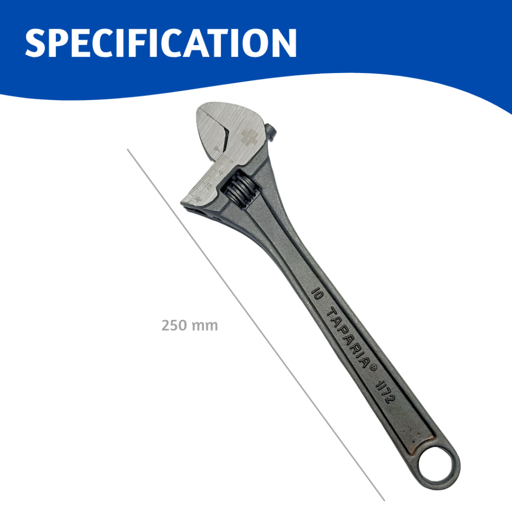 Taparia Spanner 250mm / 10 Inch | Horizon Spares