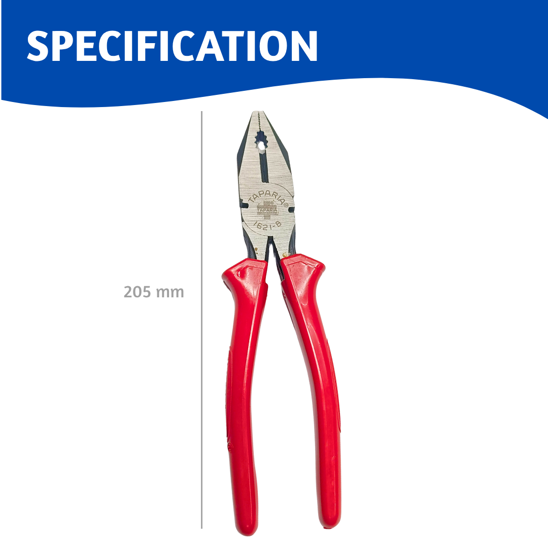 Taparia Plier Combination 1621-8N | Horizon Spares
