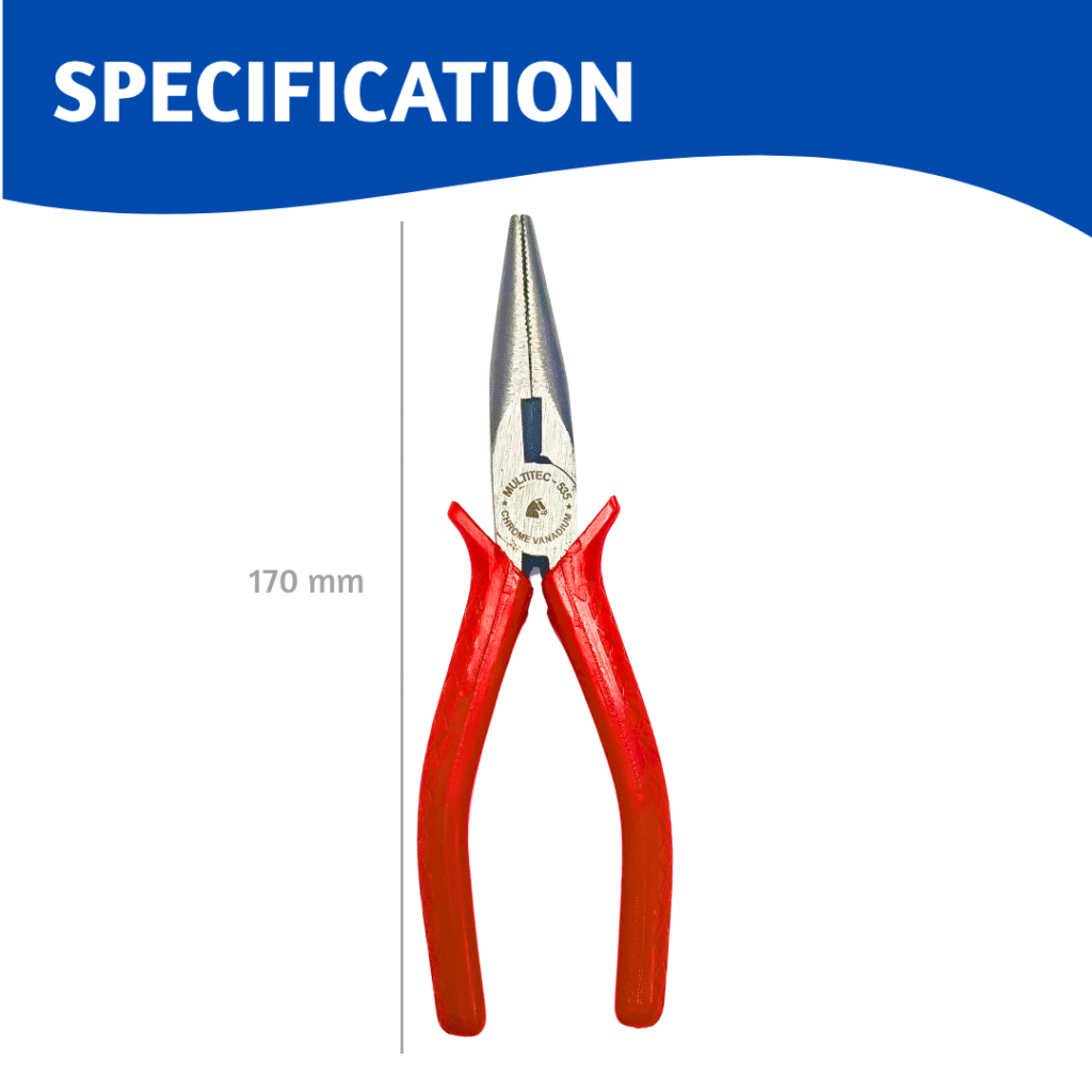 Long Nose Plier Multitec Mt 535 | Horizon Spares