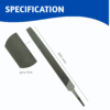 Reti 200mm Metal File Tool | Horizon Spares
