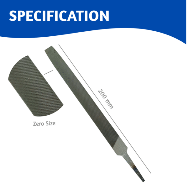 Reti 200mm Metal File Tool | Horizon Spares