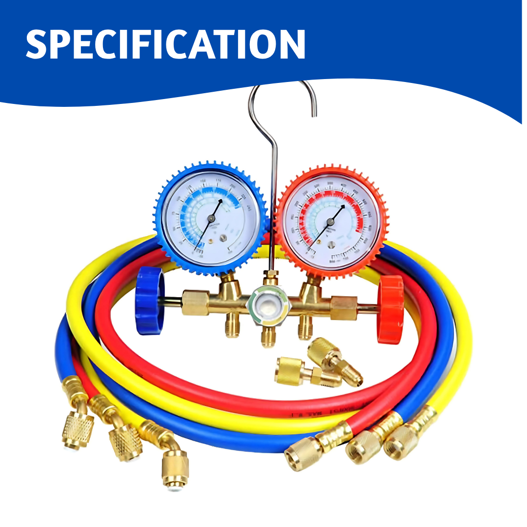 AC Manifold Gauge Set R22 R134A | Horizon Spares