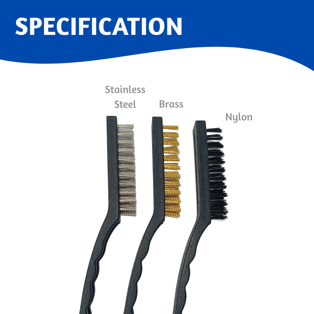 Cleaning Brush Set 3 pc | Horizon Spares