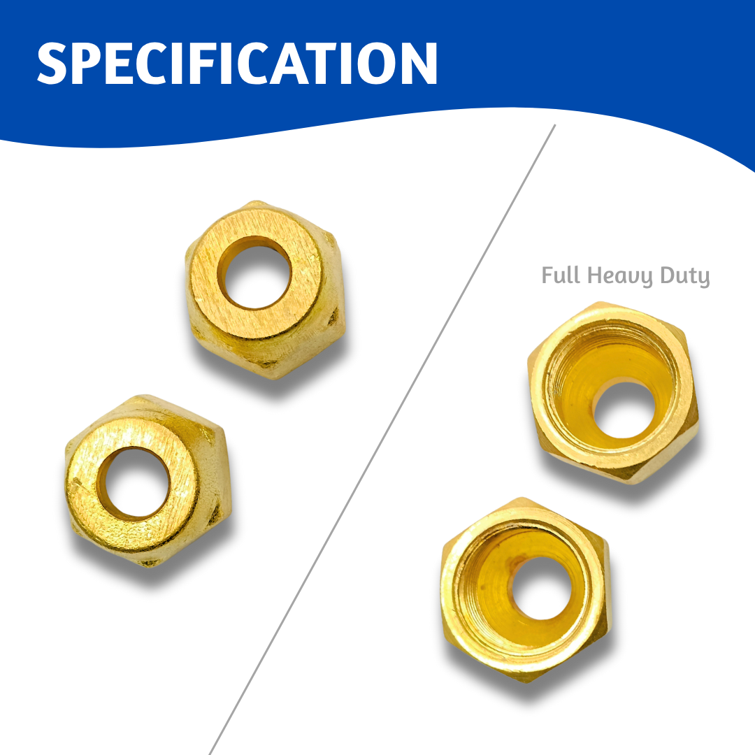 Reducing Coupling Nuts 1/2 x 3/8 (2 pc) | Horizon Spares Reducing Coupling Nuts 1/2 x 3/8 (2 pc) | Horizon Spares