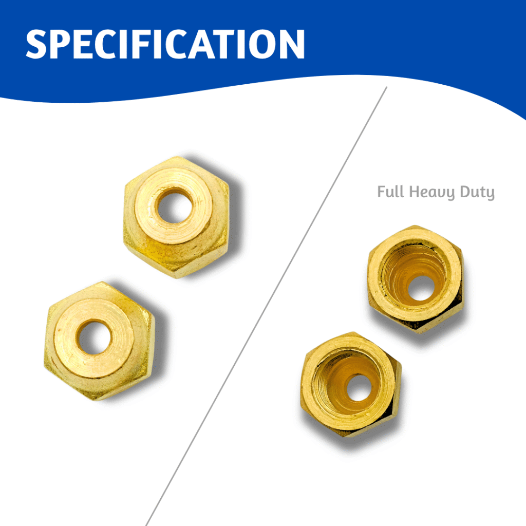 Reducing Flare Nut 3/8 x 1/4 (2pcs) | Horizon Spares