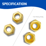 Reducing Nut 5/8 x1/2 (2pcs) | Horizon Spares