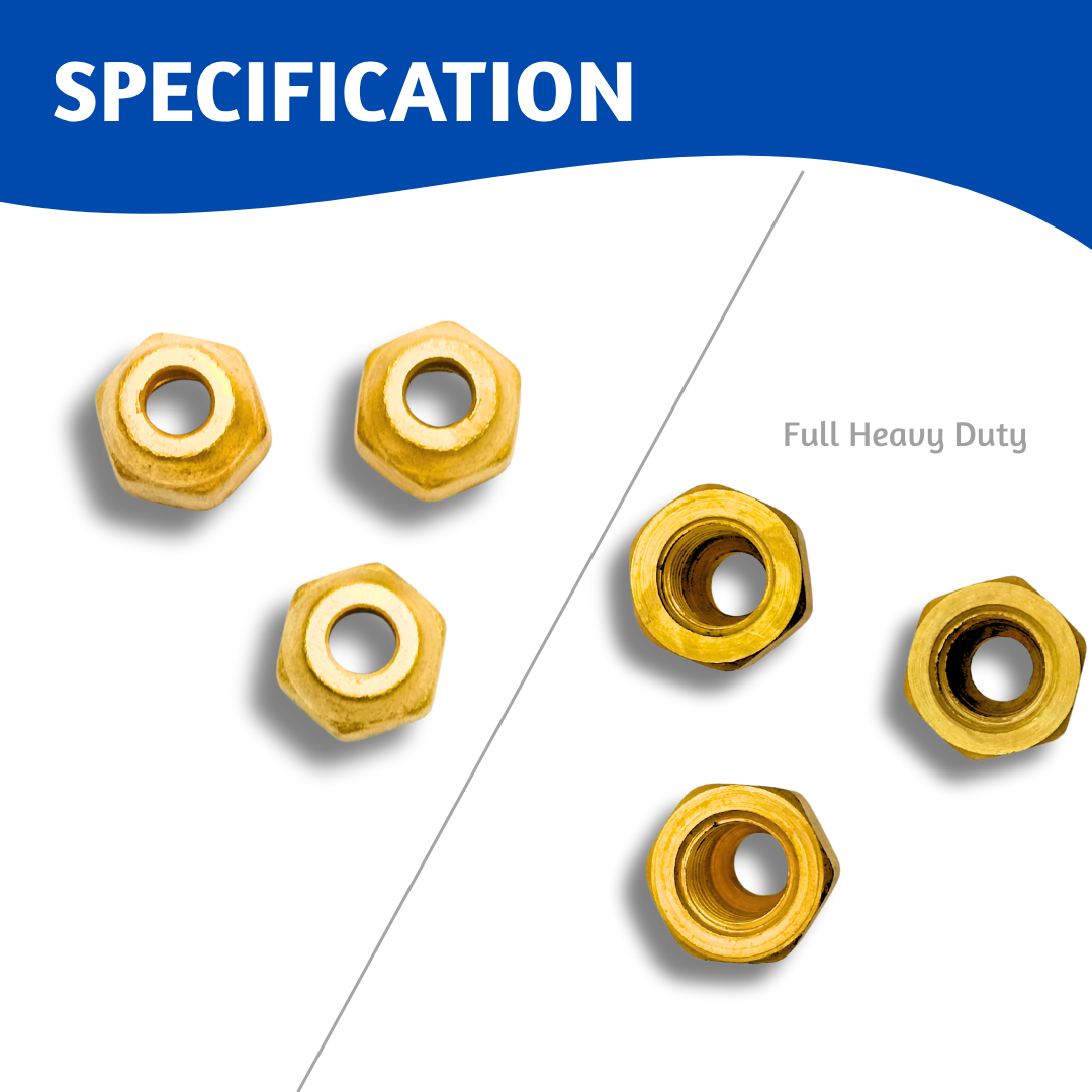 1 4 Flare Nut 1/4 (3pcs) | Horizon Spares