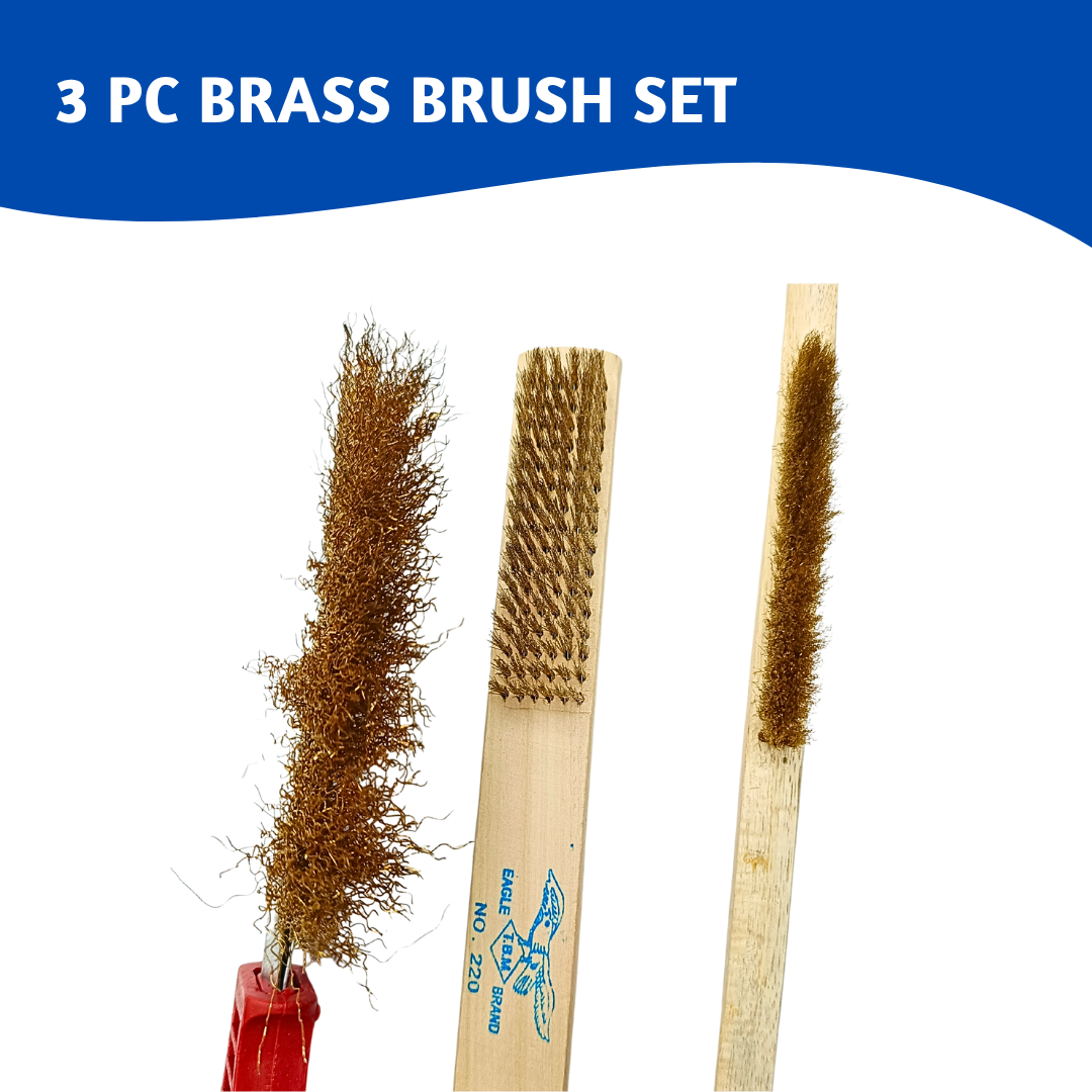 Brass Brush Set (Heavy Duty) | Horizon Spares