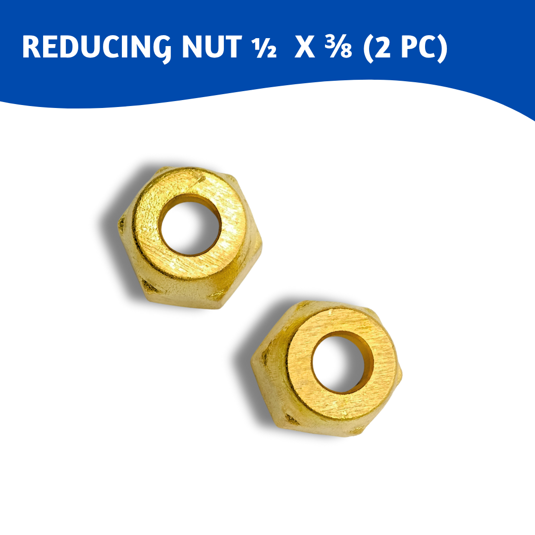 Reducing Coupling Nuts 1/2 x 3/8 (2 pc) | Horizon Spares Reducing Coupling Nuts 1/2 x 3/8 (2 pc) | Horizon Spares