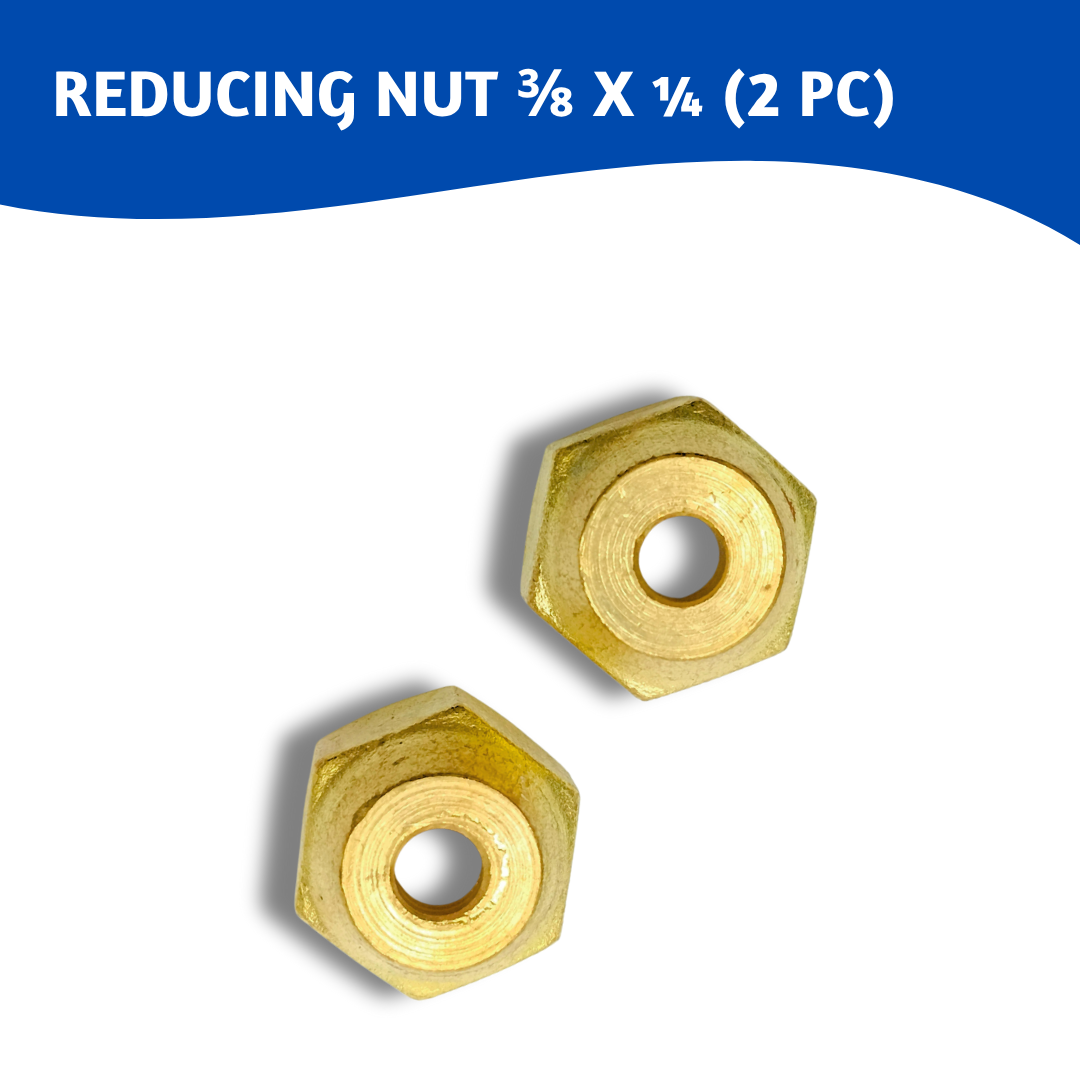 Reducing Flare Nut 3/8 x 1/4 (2pcs) | Horizon Spares