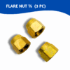 5 8 Flare nut 5/8 (3pcs) | Horizon Spares