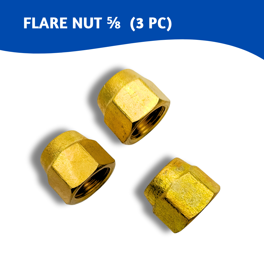 5 8 Flare nut 5/8 (3pcs) | Horizon Spares