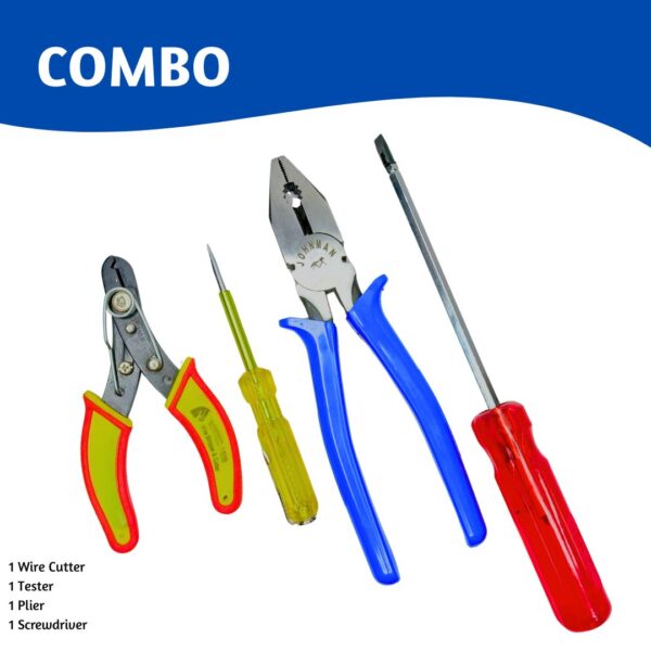 Electrician Kit Tools (Set of 4) | Horizon Spares