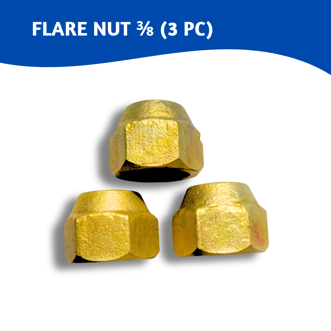 3 8 Flare Nut 3/8 (3pcs) | Horizon Spares