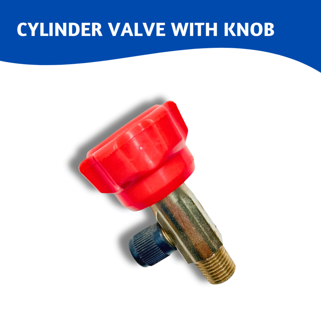 Refrigerant Cylinder Valve with Knob | Horizon Spares