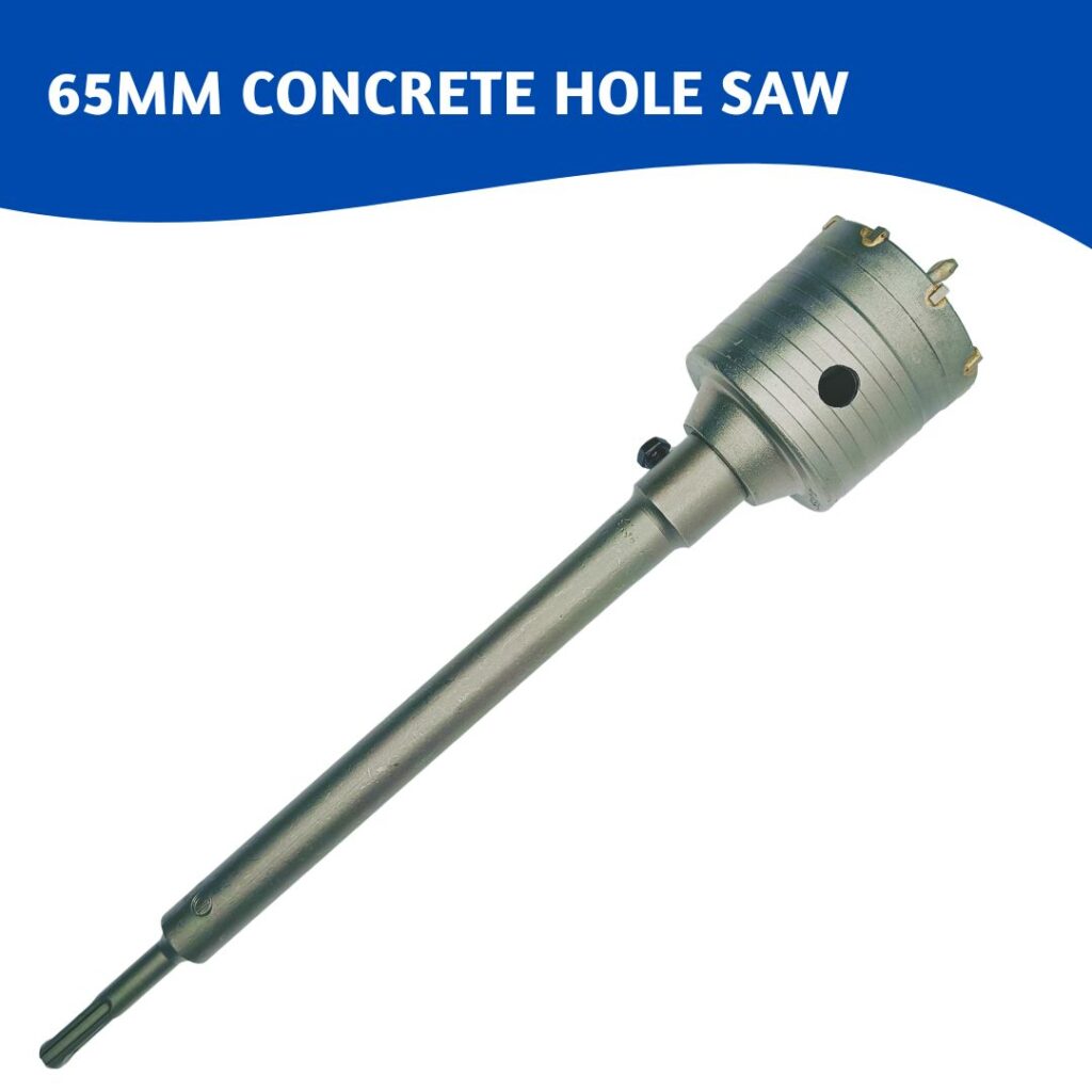 Concrete Hole Saw Set 65mm | Horizon Spares