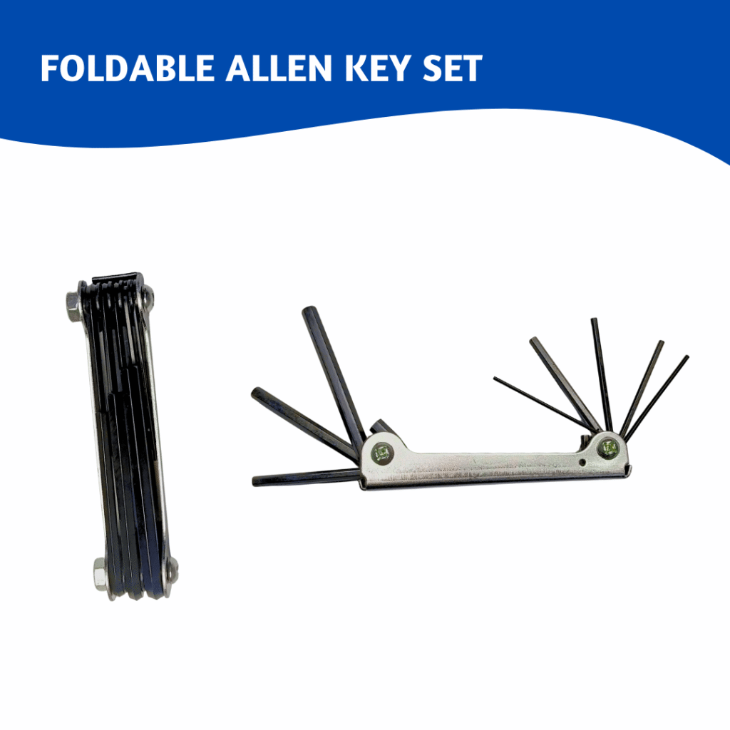 Folding Allen Wrench Set (8pc) | Horizon Spares