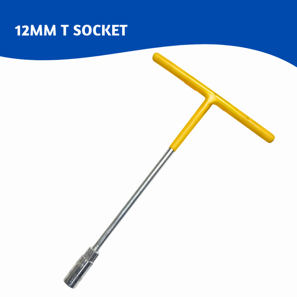 T Handle Socket 12mm (Heavy) | Horizon Spares