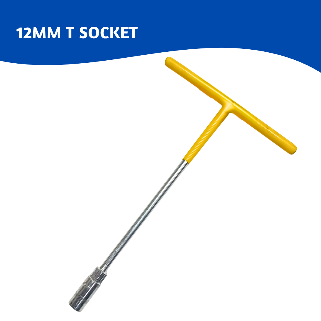 T Handle Socket 12mm (Heavy) | Horizon Spares