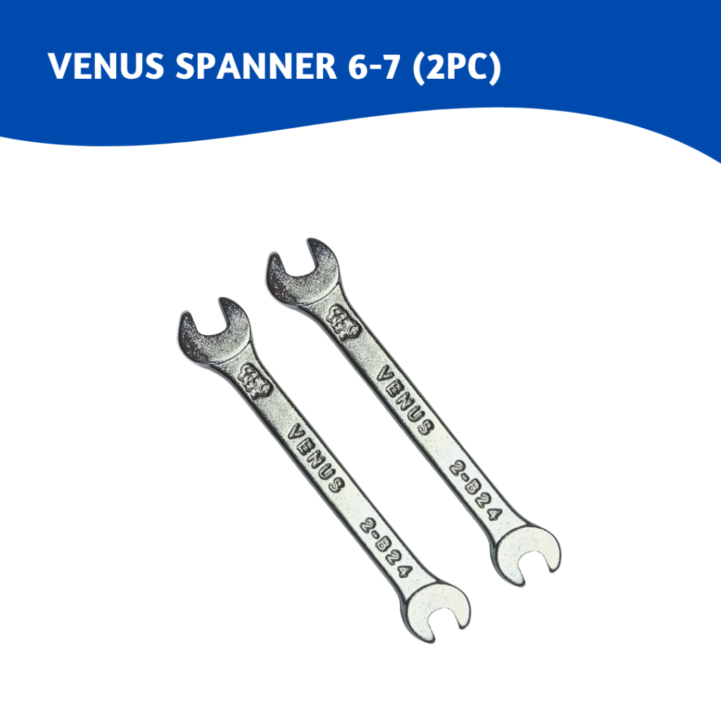 Spanner Double Ended Venus 6 7 (2pc) | Horizon Spares