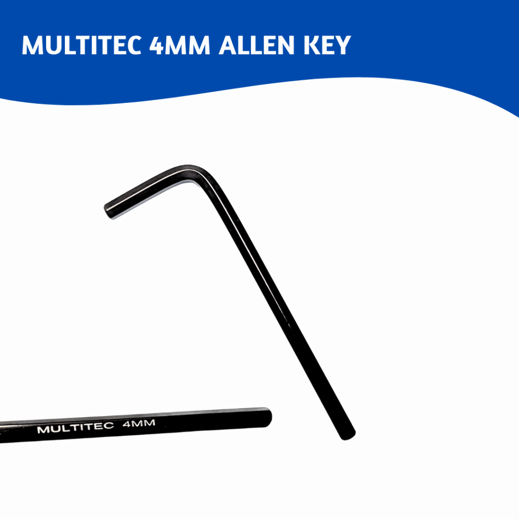 4mm Hex Key Multitec (Pack of 2) | Horizon Spares