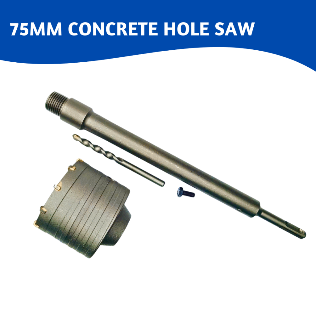 Concrete Hole Cutter Set 75mm | Horizon Spares