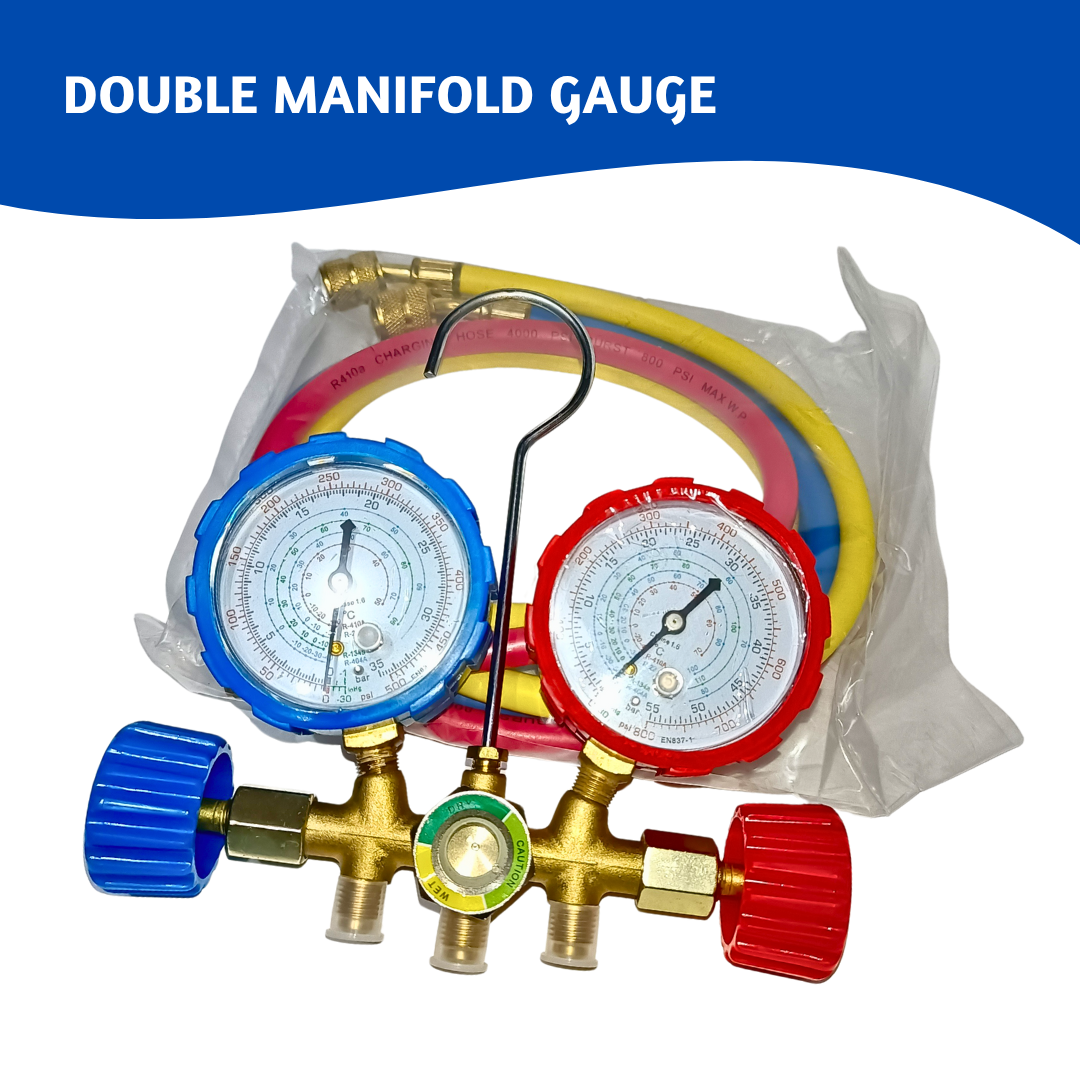 Double Manifold Set R22 R134 R32 | Horizon Spares Double Manifold Set R22 R134 R32 | Horizon Spares