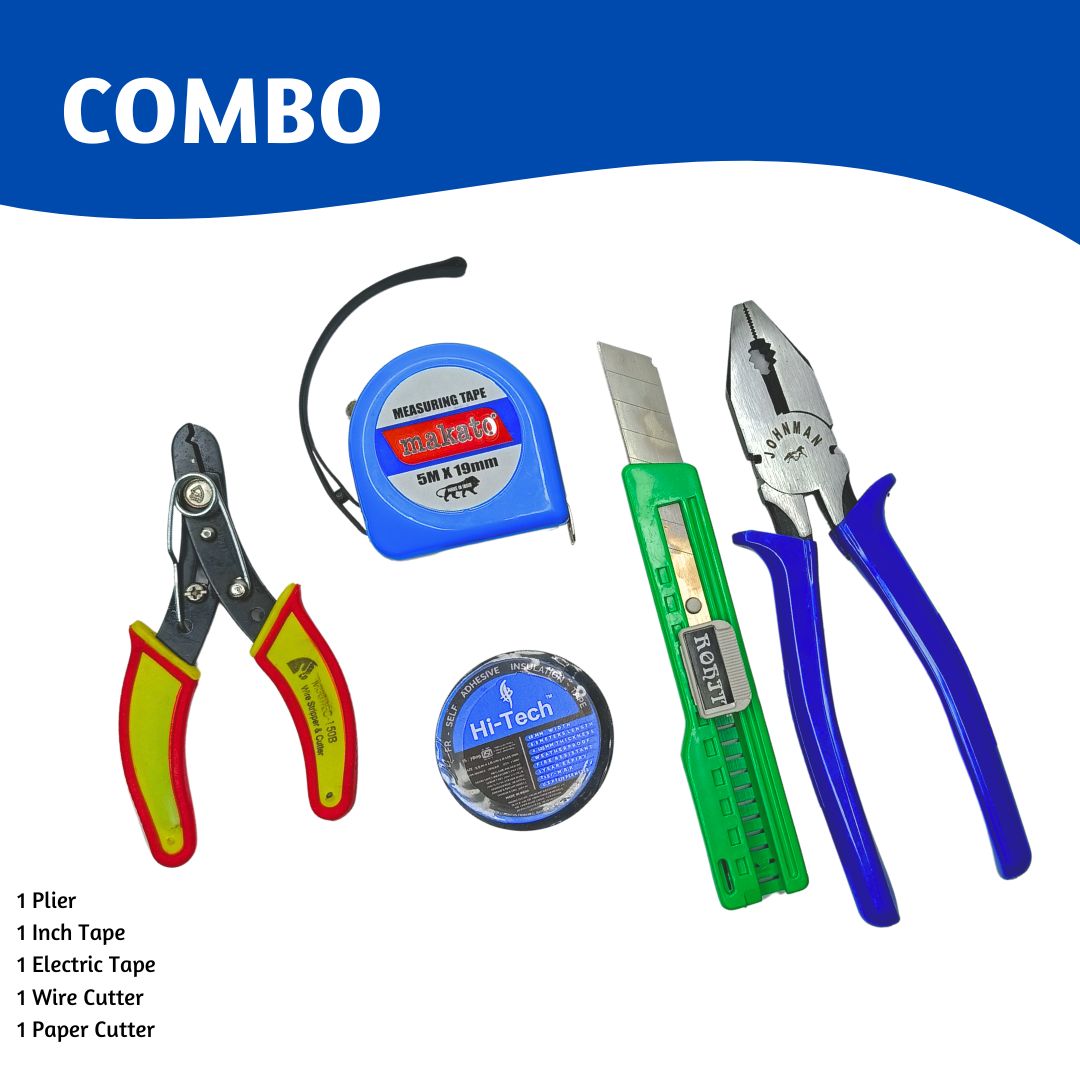 Electrician Kit Tools (Set of 5) | Horizon Spares Electrician Kit Tools (Set of 5) | Horizon Spares