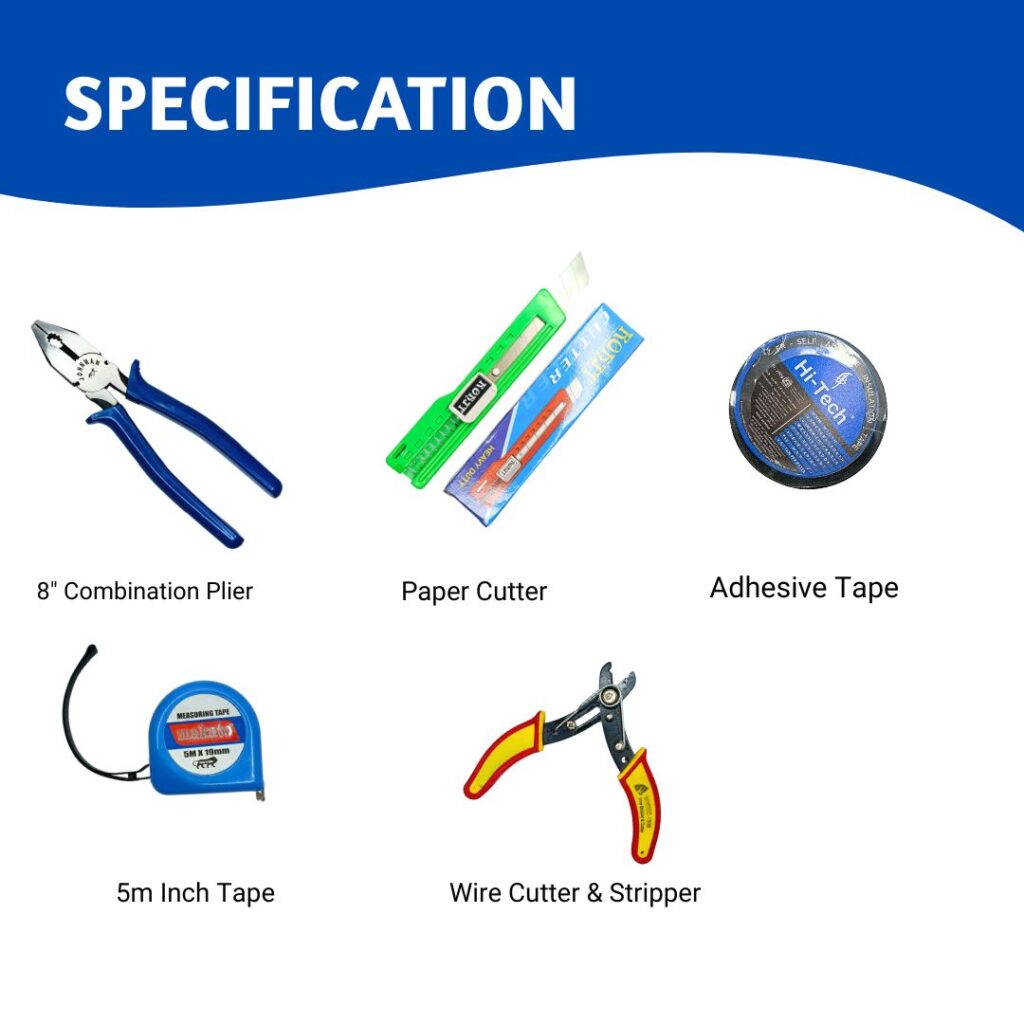 Electrician Kit Tools (Set of 5) | Horizon Spares