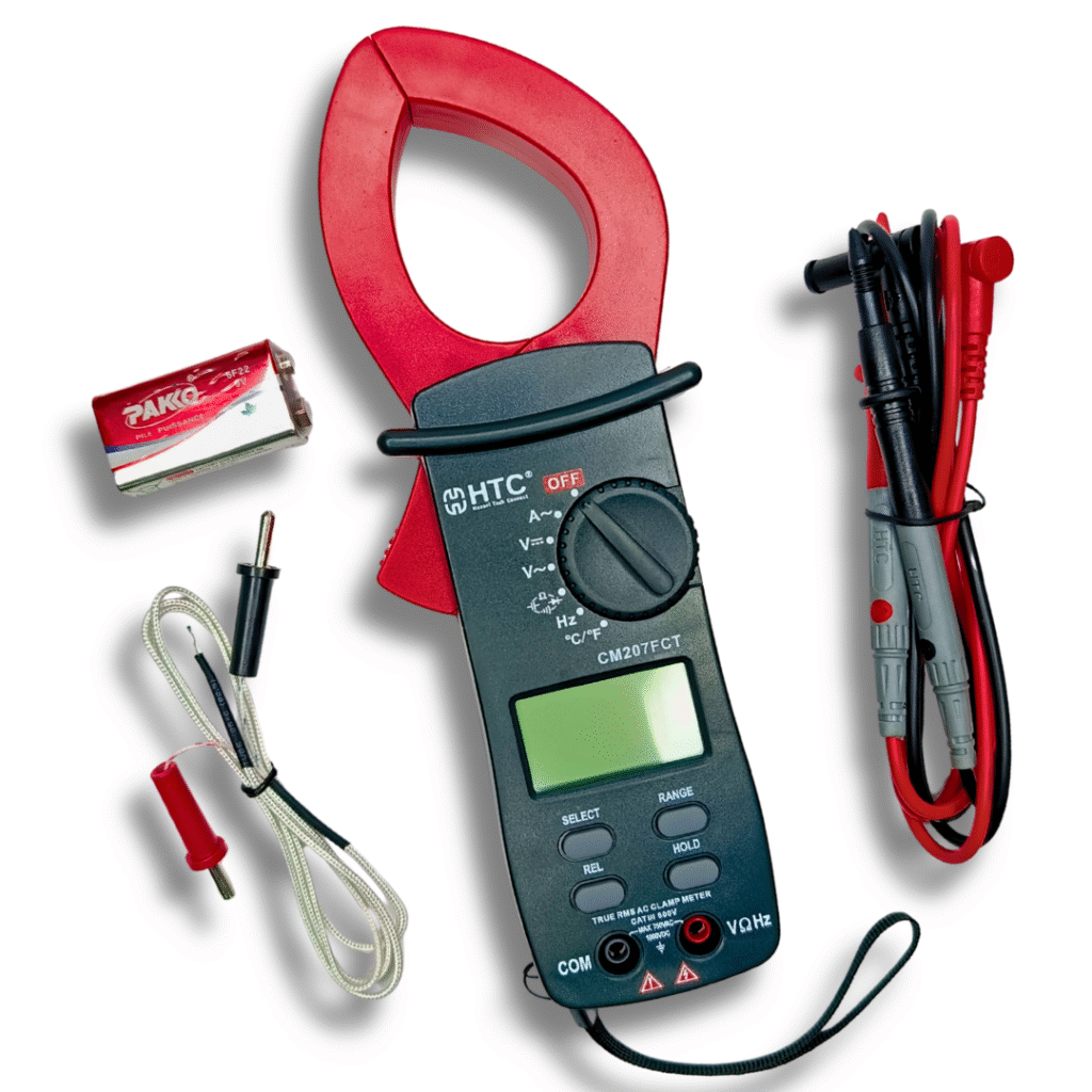 HTC 207 FCT Clamp Meter