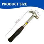 Metal Hammer 400g (Rubber Handle) | Horizon Spares