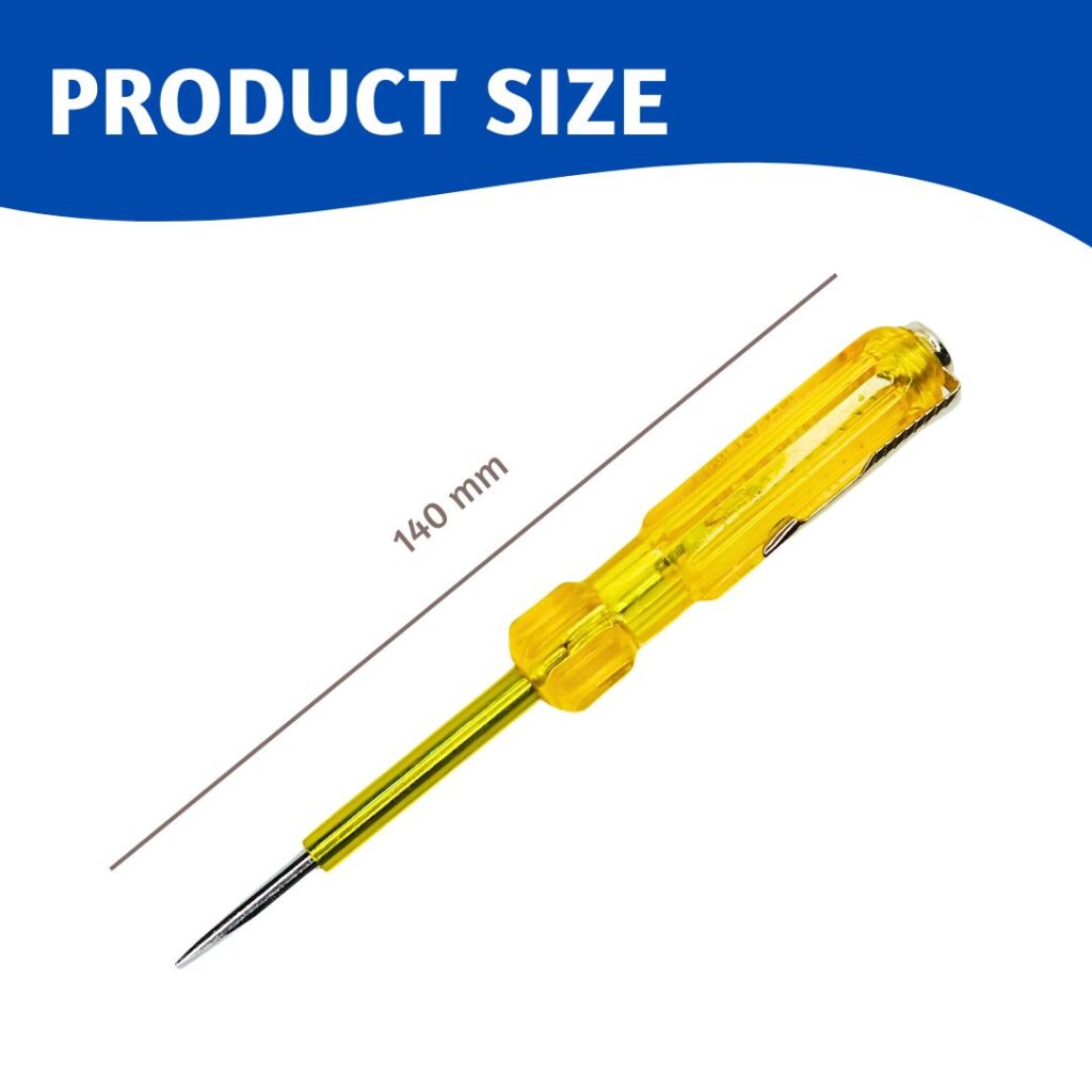 Electricity Tester Yellow | Horizon Spares