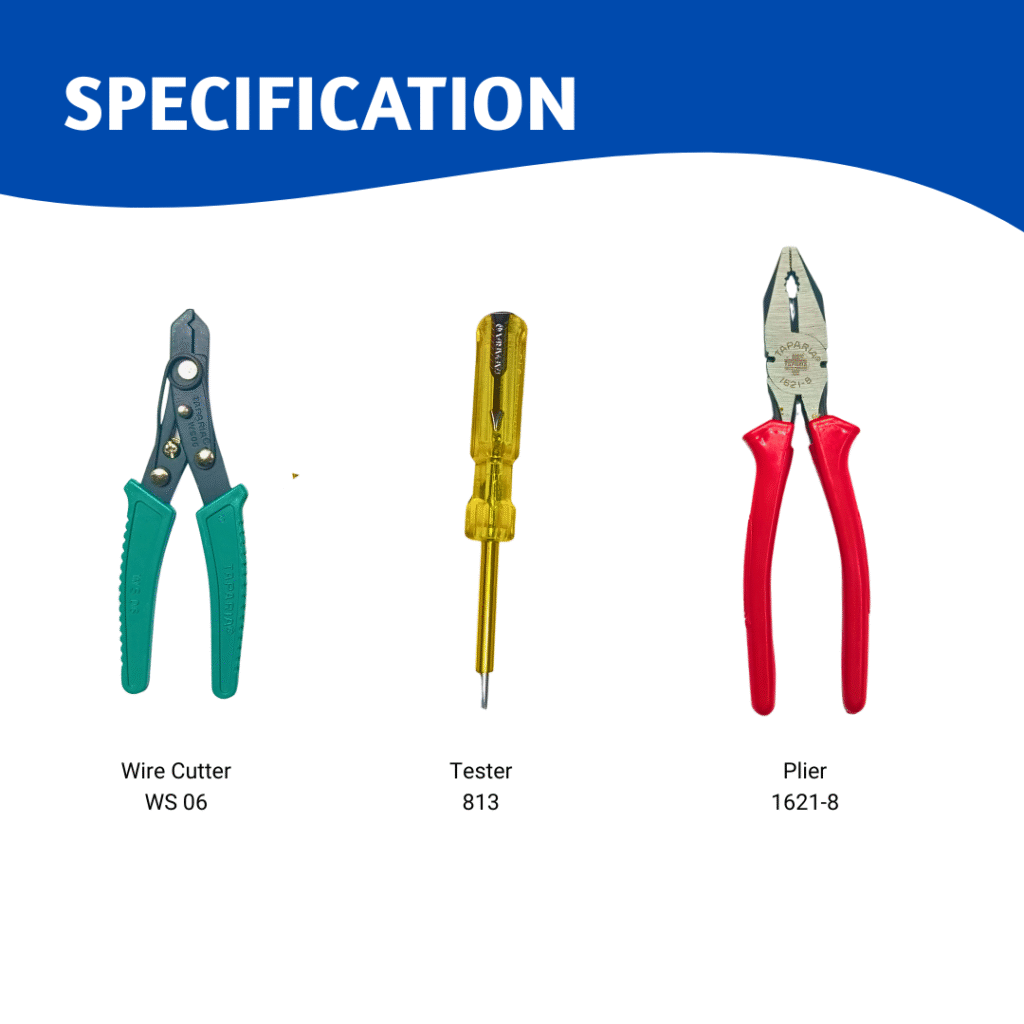 Hand Tool Kit Taparia (3pc) | Horizon Spares
