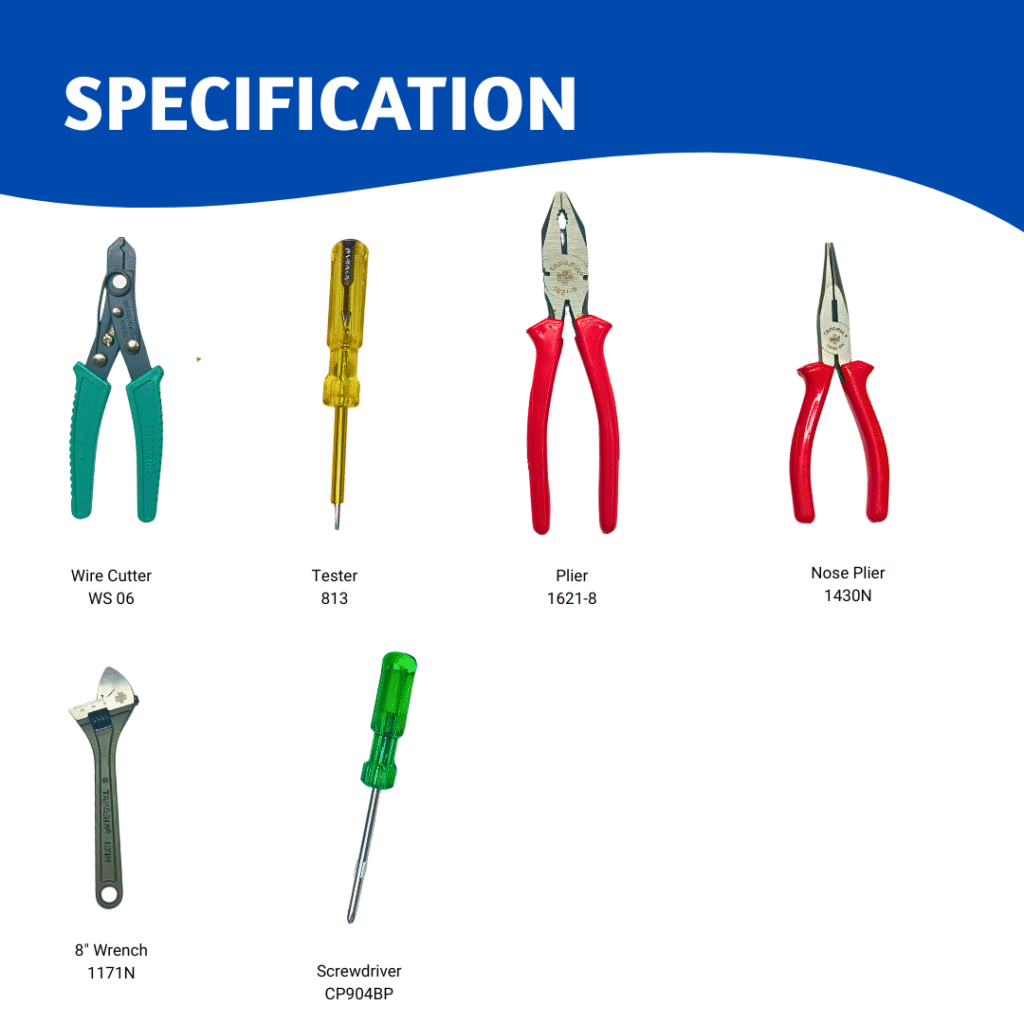 Taparia Tool Kit (5 pc) | Horizon Spares