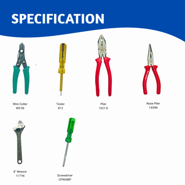 Taparia Tool Kit (5 pc) | Horizon Spares