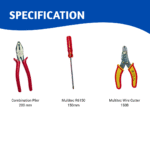 Hand Tool Set Multitec 3 pc | Horizon Spares