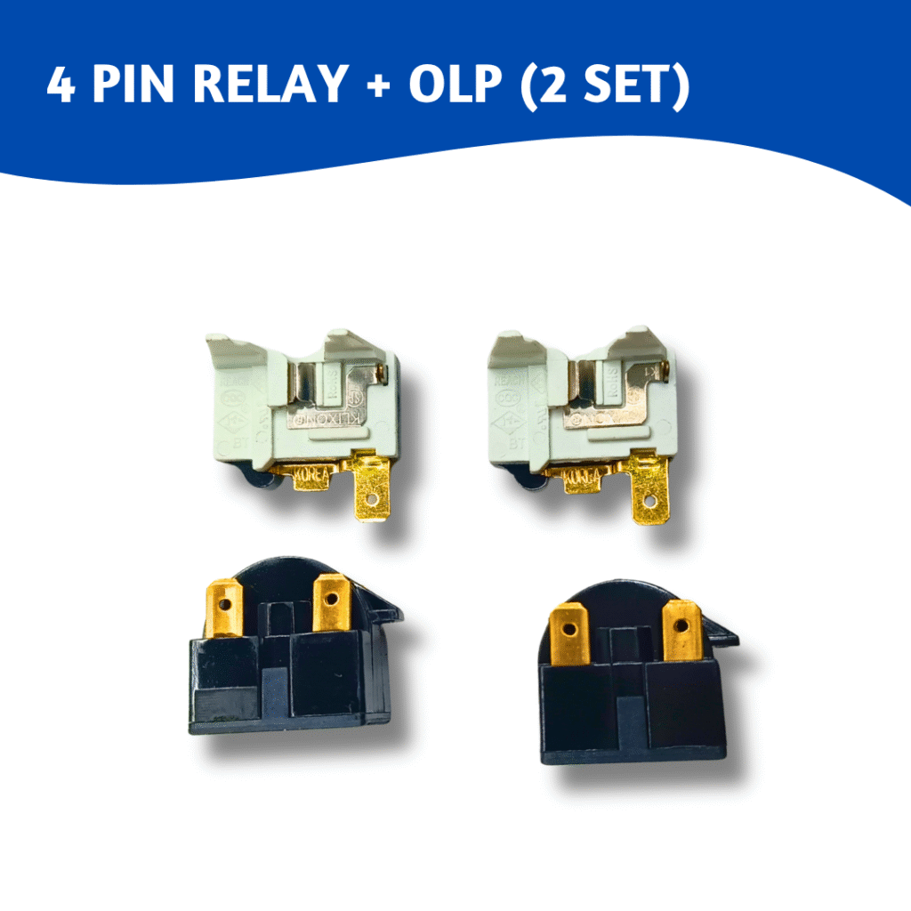 Fridge Compressor Relay + Overload | Horizon Spares