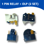 Fridge Compressor Relay + Overload (1 Pin) | Horizon Spares