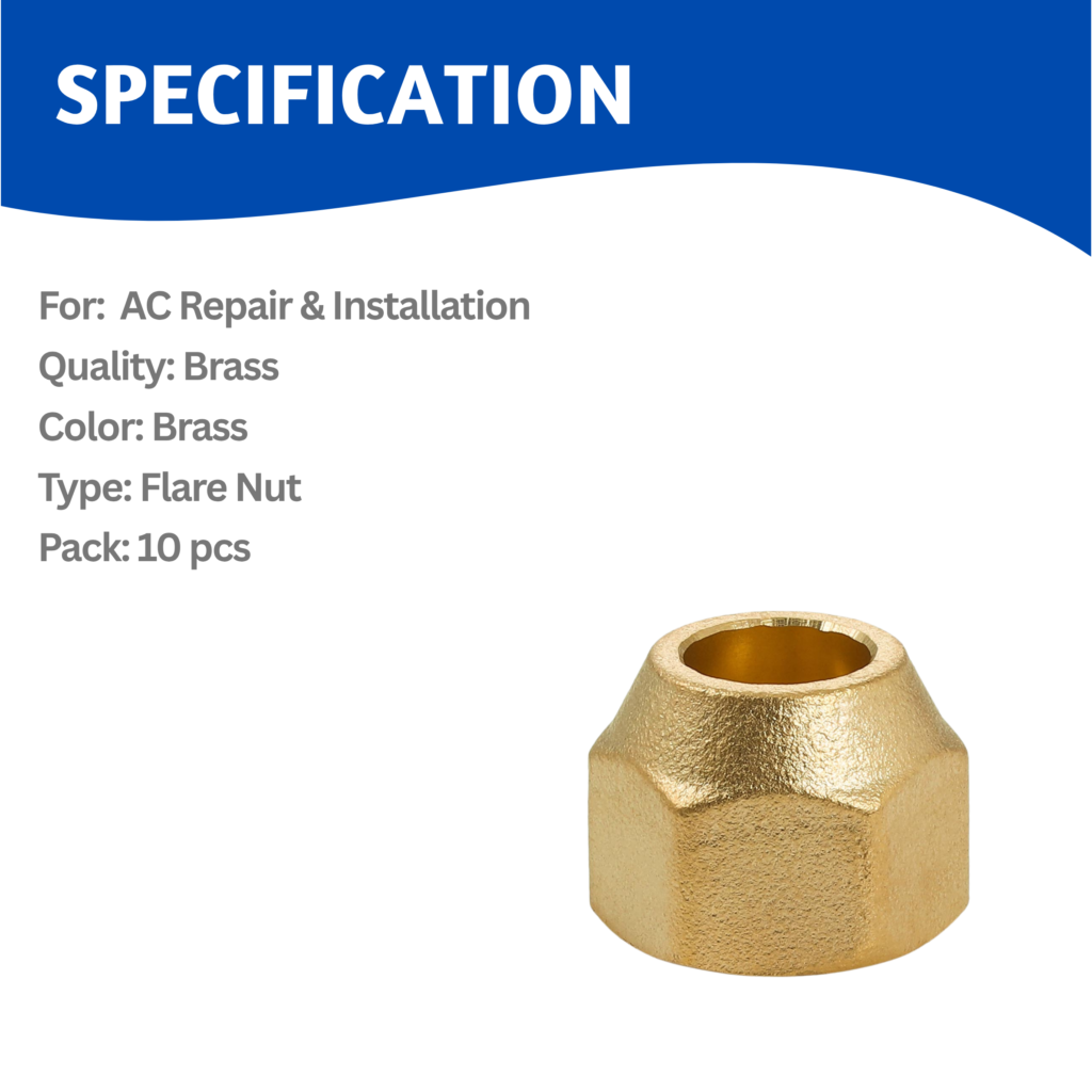 1 2 Flare Nut 1/2 (10 pcs) | Horizon Spares