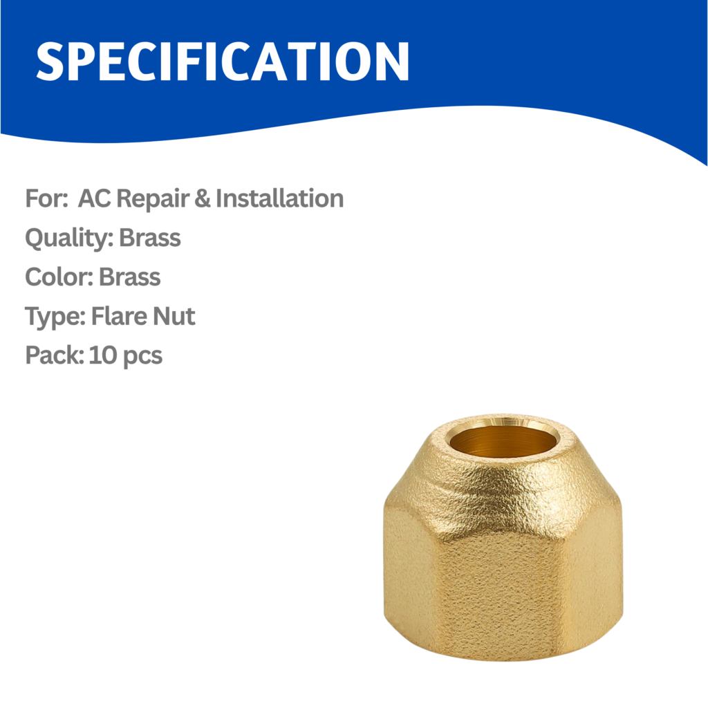 3 8 Flare Nut 3/8 (10 pcs) | Horizon Spares